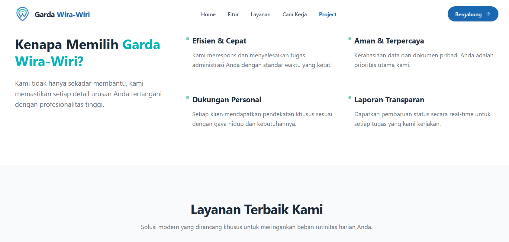 Fullstack - Garda Wira Wiri screenshot tangkapan layar 4