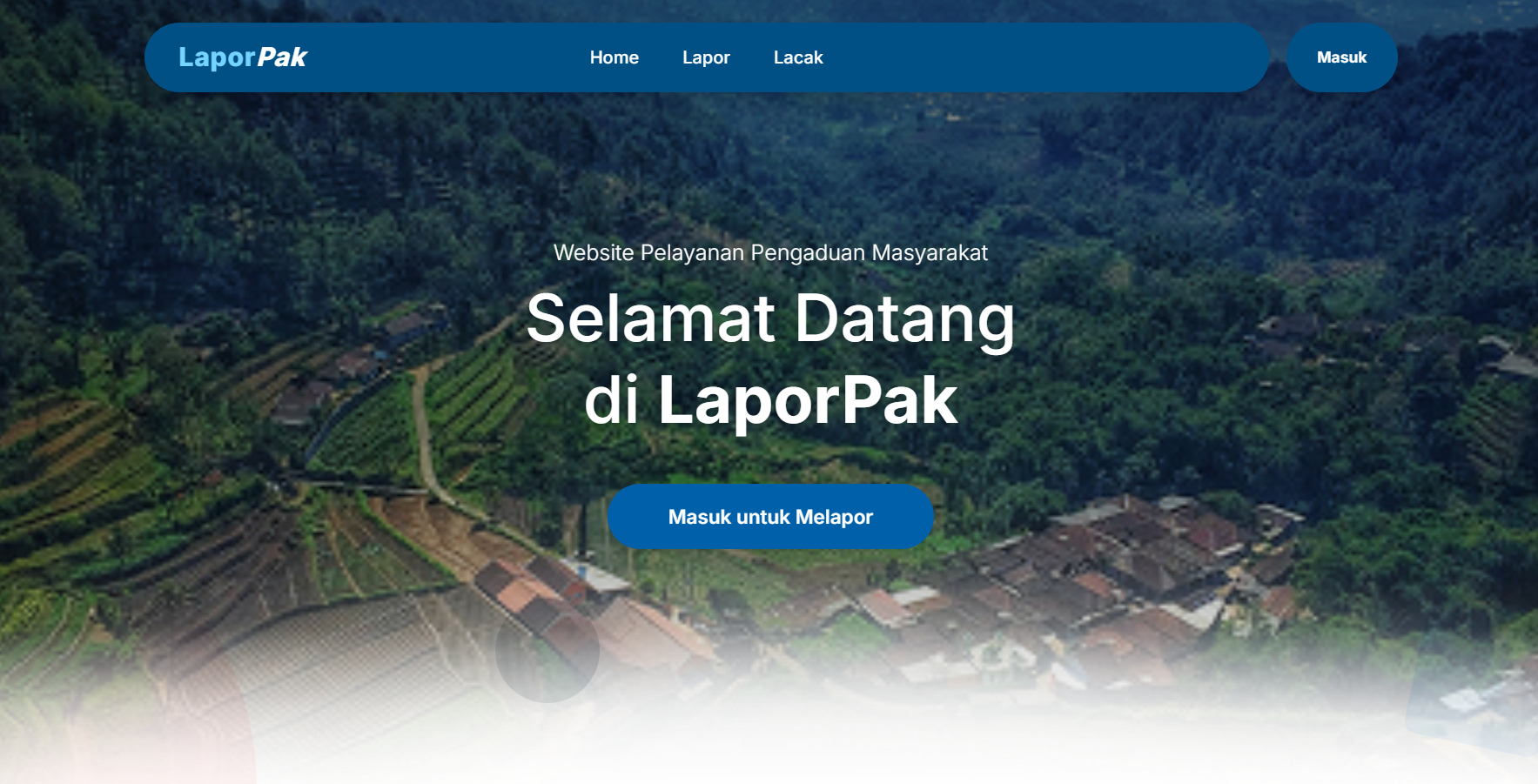 Backend - API Sistem Pengaduan Masyarakat