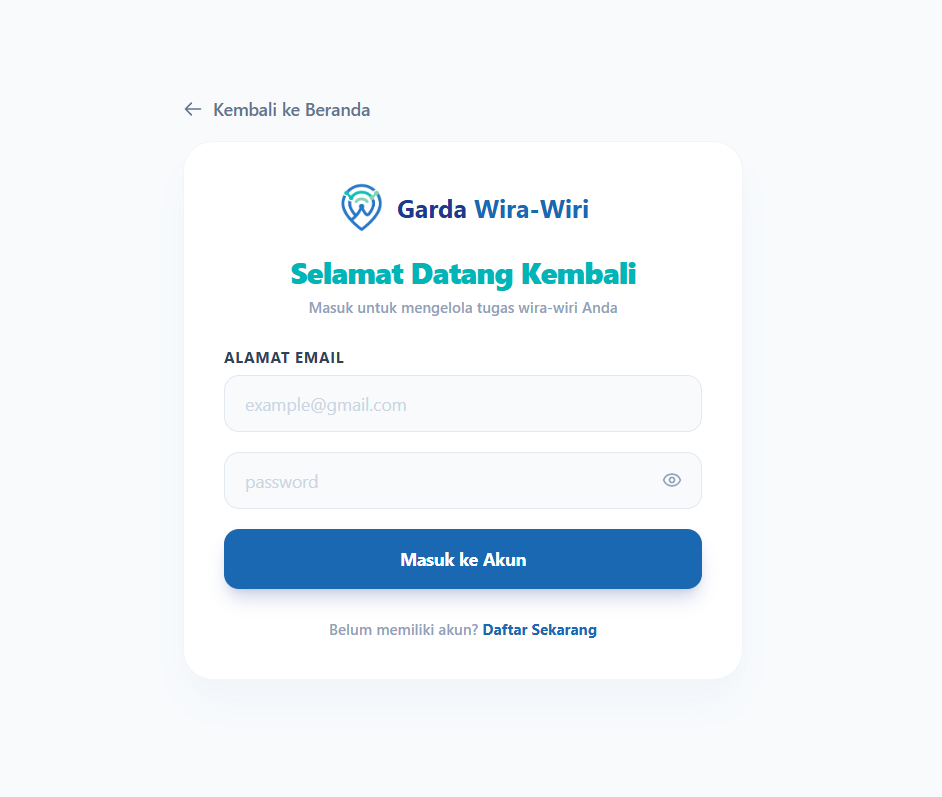 Fullstack - Garda Wira Wiri screenshot tangkapan layar 3